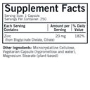 Zinc 20mg Biomax Series 250 caps Kirkman Labs