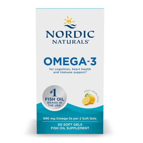 Omega-3 60 Caps Nordic Naturals - Viva Saudável