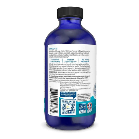 Omega 3 Líquido Nordic Naturals 237 ml - Viva Saudável