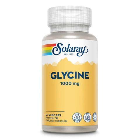 Glicina 1000 mg Solaray – Viva Saudável