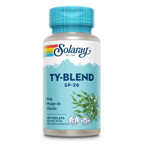 Ty-Blend SP-26 100 Cápsulas Vegetais Solaray – Viva Saudável