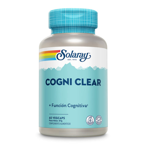 Cogni Clear 60 Cápsulas Vegetais Solaray – Viva Saudável