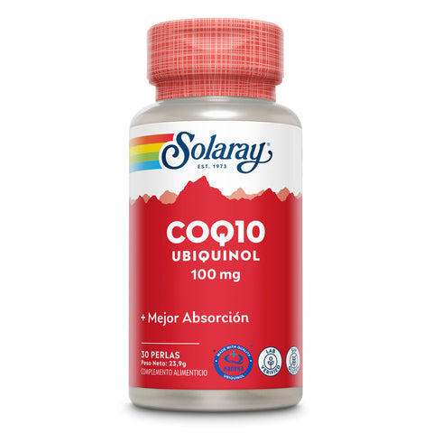 Ubiquinol Kaneka 100 mg 30 Cápsulas Moles Solaray – Viva Saudável