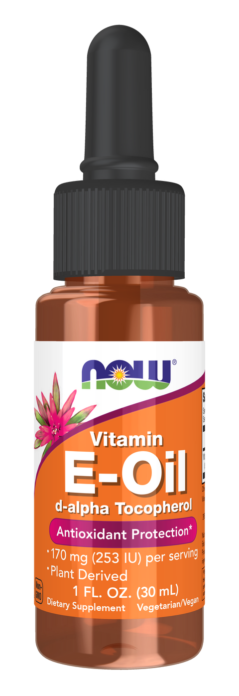 Vitamina E líquida NOW Foods – Vitamin E-Oil 23.000 UI 30 ml