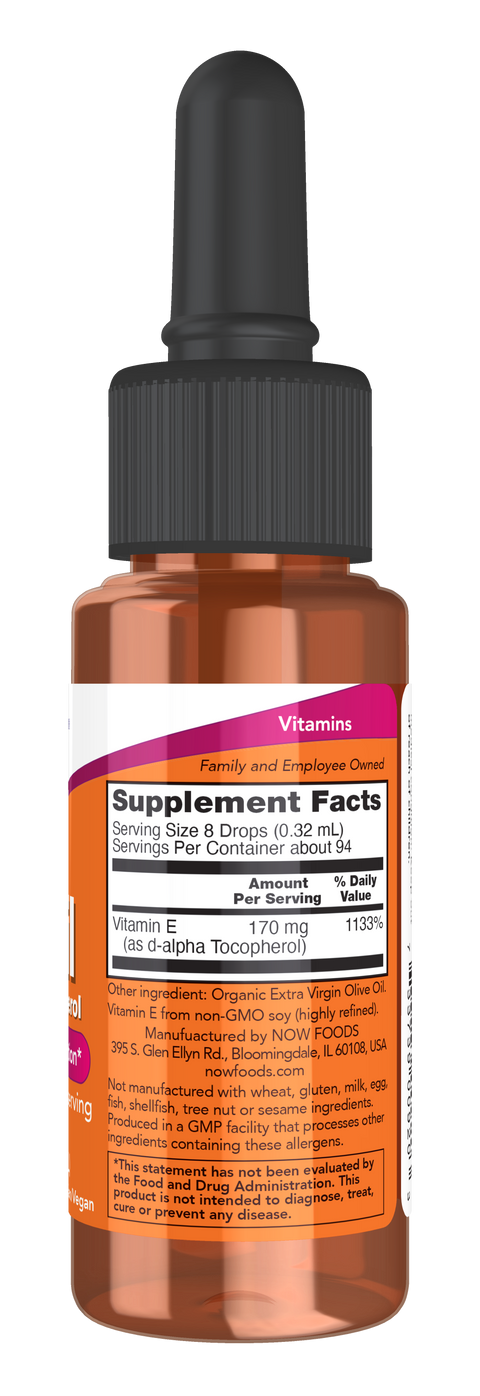 Vitamina E líquida NOW Foods – Vitamin E-Oil 23.000 UI 30 ml – imagem 2