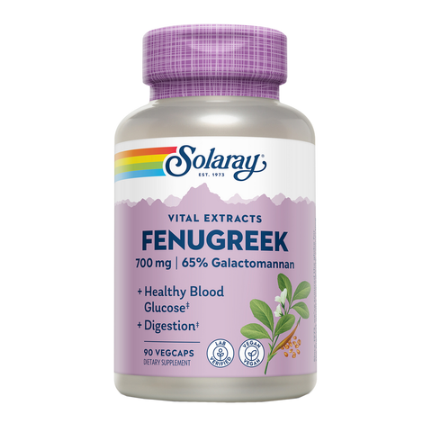 Feno-Grego 350 mg 90 Cápsulas Vegetais Solaray – Viva Saudável