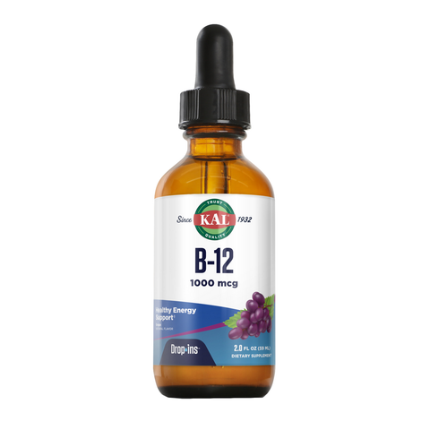 Vitamina B12 Vegetariana 1000 µg Gotas 59 ml KAL – Viva Saudável