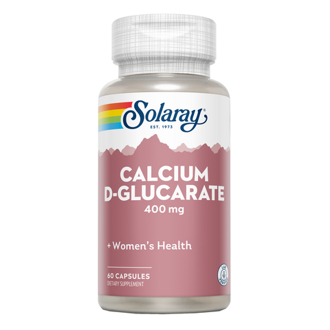 D-Glucarato de Cálcio 400 mg 60 Cápsulas Solaray – Viva Saudável