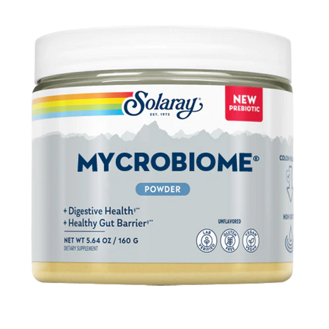 Mycrobiome Fibra Alimentar em Pó 160 g Solaray – Viva Saudável