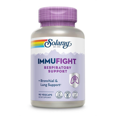 Respiratory Support ImmunFight 90 Cápsulas Vegetais Solaray – Viva Saudável