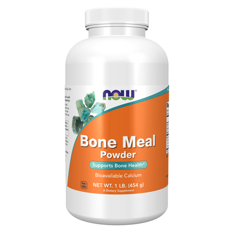 Farinha de ossos em pó (Bone Meal Powder) NOW Foods – 454 g