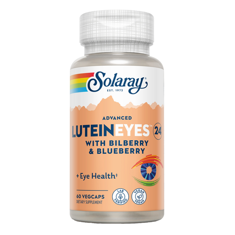 Advanced Lutein Eyes Luteína 24 mg 60 Cápsulas Vegetais Solaray – Viva Saudável