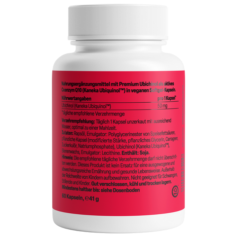Coenzima Q10 KanekaTM Ubiquinol 50mg