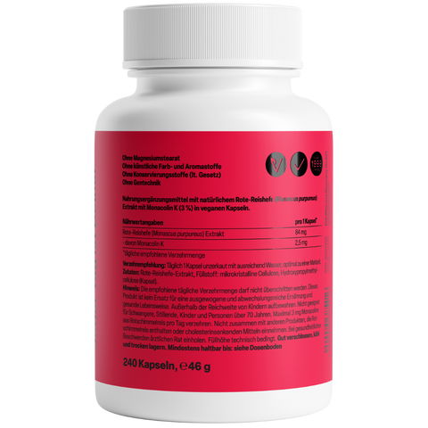 Monacolin K Opticolin R (Arroz Vermelho) 2.5mg