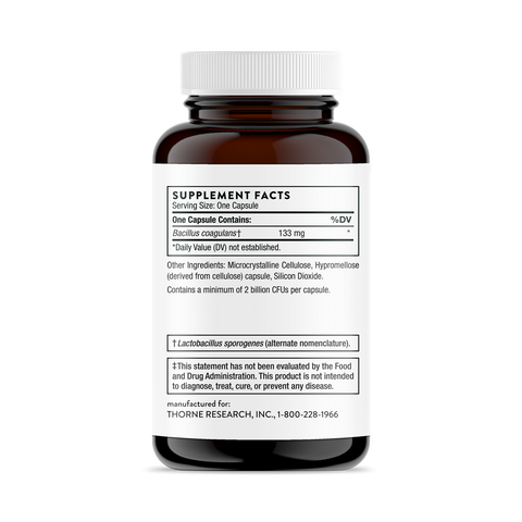 Bacillus Coagullans 60 Cap