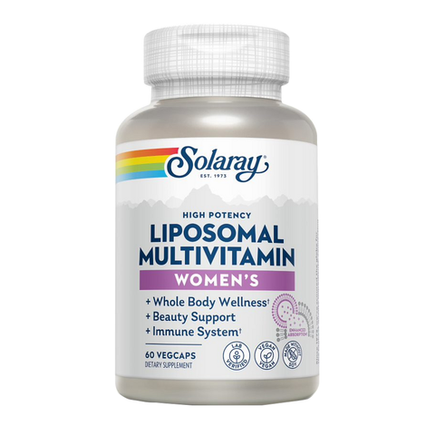 Multivitamínico Lipossomal Mulher 60 Cápsulas Vegetais Solaray – Viva Saudável