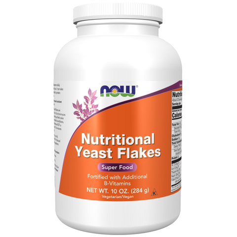 Levedura nutricional em flocos NOW Foods – 284 g