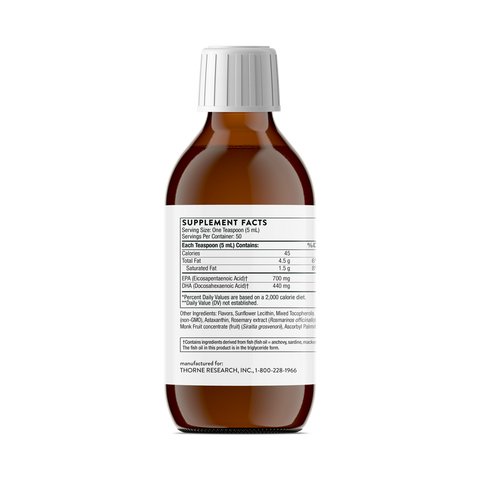 Omega Superb Liq. Lemon 250 ml Thorne
