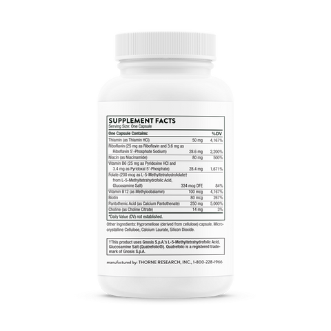Stress B-Complex 60 Caps Thorne Research