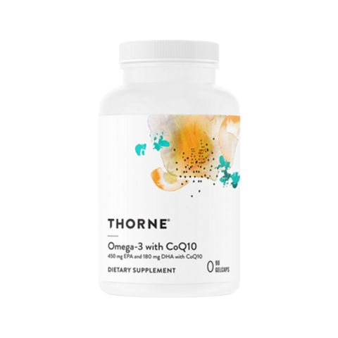 Omega-3 com CoQ10 90 Caps Thorne - Viva Saudável