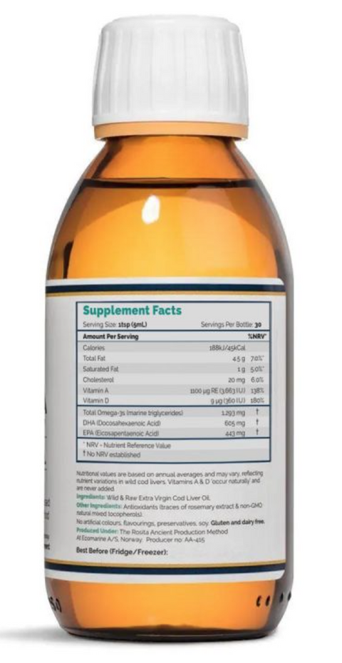 Cod Liver Oil 150 ml Rosita