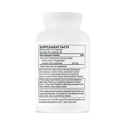 Curcumin Phytosome - SF 120 caps