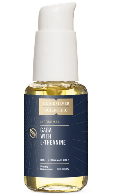 LIPOSOMAL GABA W/L-THEANINE 50 ML QUICKSILVER
