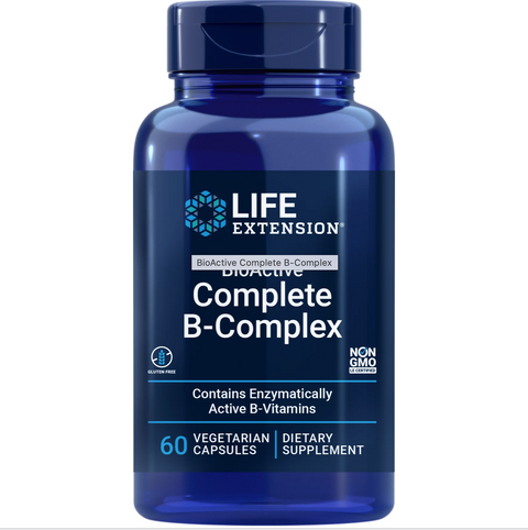 Bioactive Complete B Complex 60 caps Life Extension