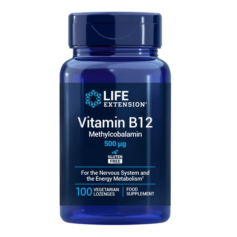 Vitamin B12 Methyl 500 mcg Life Extension