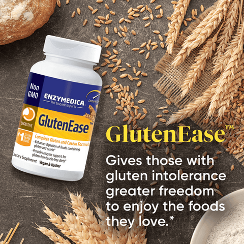 GlutenEase 60 Caps Enzymedica