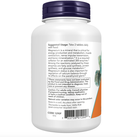 Magnesium Citrate 200mg 100caps Now
