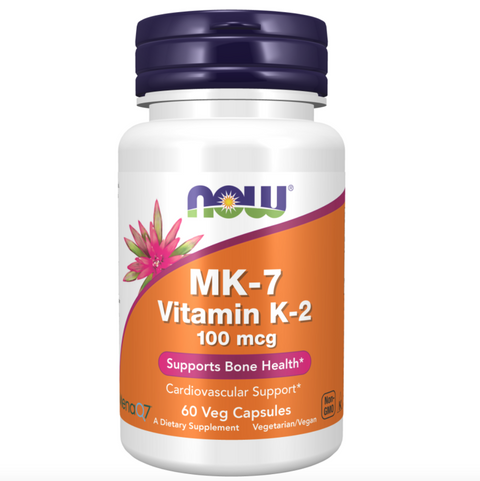 Vitamina K-2 ( MK-7 ) 100mcg 60caps Now