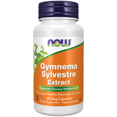 Gymnema sylvestre 400 mg NOW Foods – 90 cápsulas vegetais