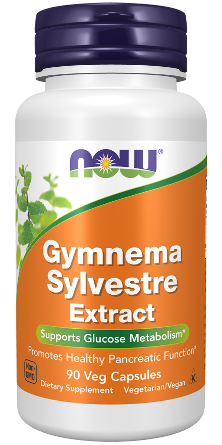 Gymnema sylvestre 400 mg NOW Foods – 90 cápsulas vegetais