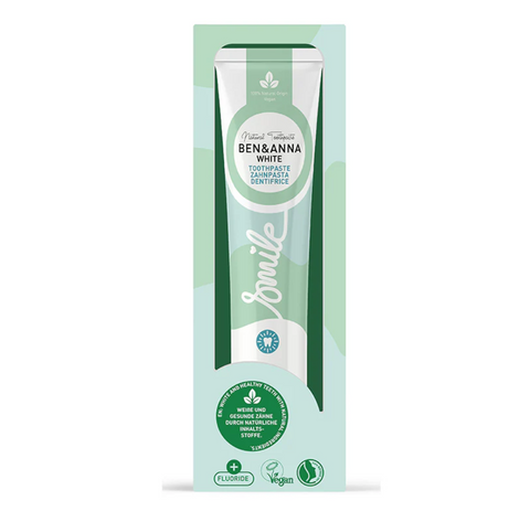Dentífrico Branco - Tubo Alumínio 75 ml Ben&Anna