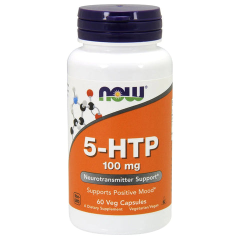 5 HTP 100 mg 60 Cápsulas Now Foods - Viva Saudável