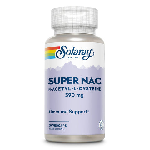 Super NAC 600 mg Solaray – Viva Saudável
