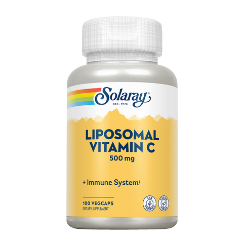 Vitamina C Lipossomal 500 mg 30 Cápsulas Vegetais Solaray – Viva Saudável