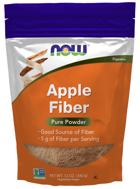 Apple Fiber Po 340 gr Now - Viva Saudável