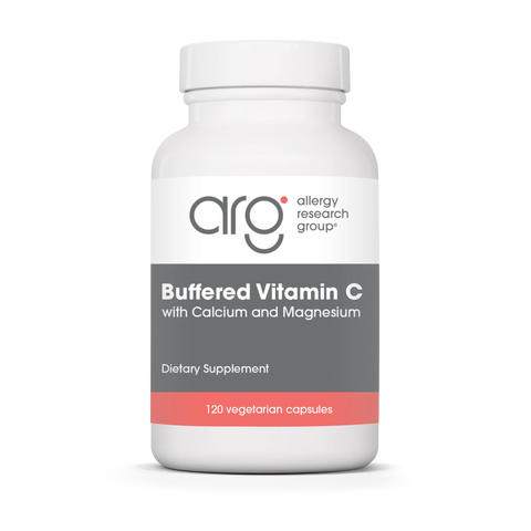Buffered Vitamin C 120 Caps Allergy Research Group - Viva Saudável