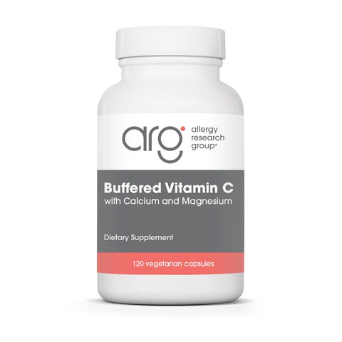 Buffered Vitamin C 120 Caps Allergy Research Group - Viva Saudável