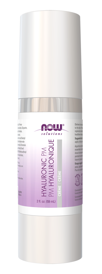 Creme de ácido hialurónico de noite NOW Foods – 59 ml