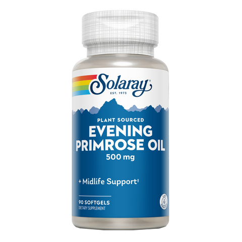Óleo de Onagra 500 mg 90 Cápsulas Moles Solaray – Viva Saudável