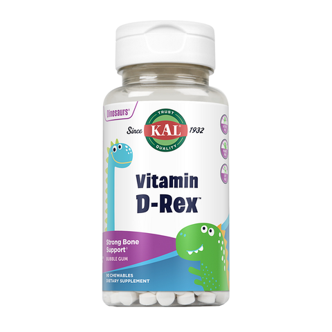 Vitamina D3 Rex 400 UI 90 Comprimidos Mastigáveis KAL – Viva Saudável