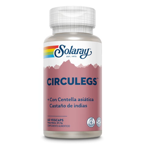 Circulegs 60 Cápsulas Vegetais Solaray – Viva Saudável