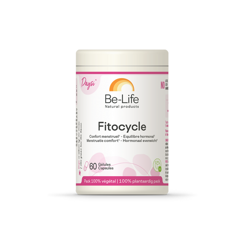 Fitocycle Be-Life, embalagem de 60 cápsulas com agnocasto, ashwagandha e vitamina B6