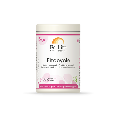 Fitocycle Be-Life, embalagem de 60 cápsulas com agnocasto, ashwagandha e vitamina B6