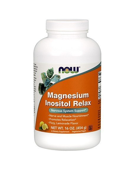 Magnesium Inositol Relax 454gr Now