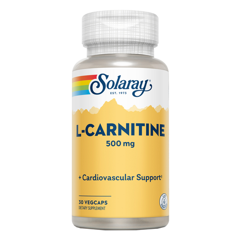 L-Carnitina 500 mg Solaray – Viva Saudável