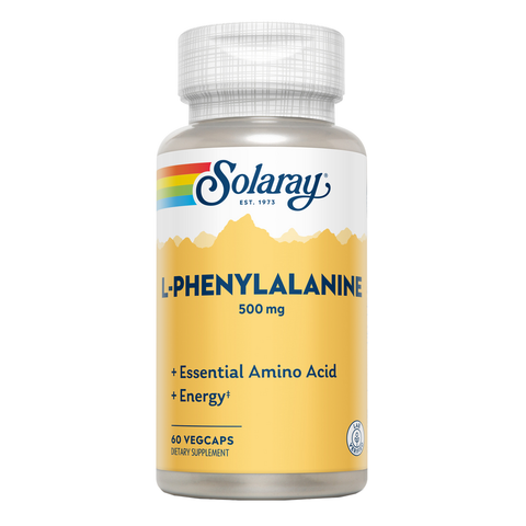 L-Fenilalanina 500 mg Solaray – Viva Saudável